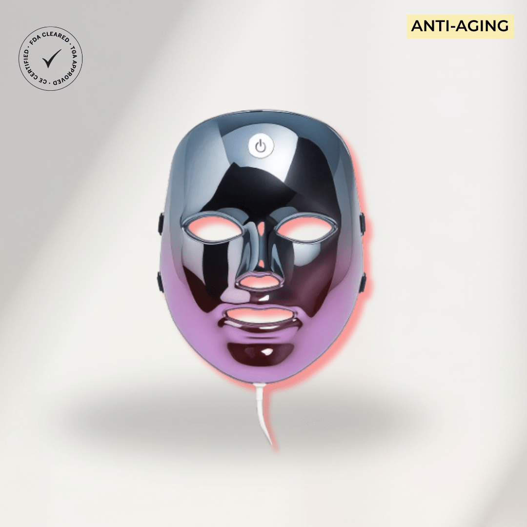 LUNOVA LED Maske – Rødlysterapi mot Akne & Pigment - LUNOVA